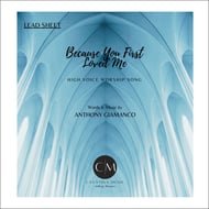 Because You First Loved Me piano sheet music cover Thumbnail